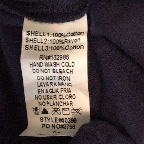 Navy Beaded Shift Dress - Picture 8 of 8